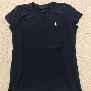 Navy Girl Polo T-shirt
